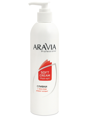 Сливки для восстановления рН кожи с маслом иланг-иланг Aravia Professional