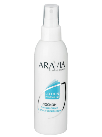 Очищающий лосьон с хлоргексидином (0,1%) Aravia