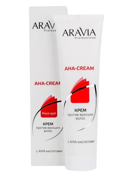 Крем против вросших волос с АНА-кислотами Aravia