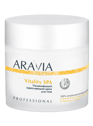 Увлажняющий укрепляющий крем для тела «Vitality SPA» Aravia