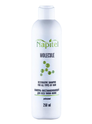 Восстанавливающий шампунь для всех типов волос Napitel Molecule