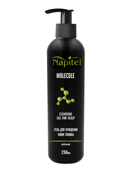 Очищающий гель для жирной кожи головы Napitel Molecule
