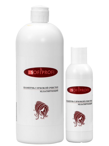 Хелатирующий шампунь для глубокой очистки волос SofiProfi