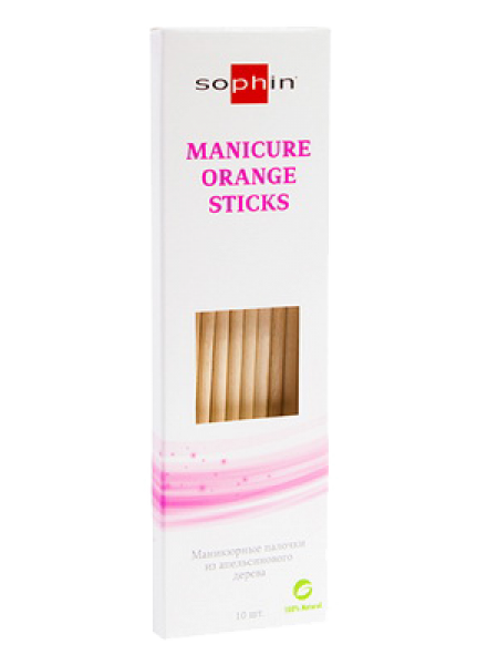 Маникюрные апельсиновые палочки Sophin (10 шт)
