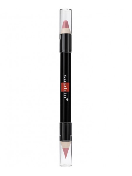 Помада-карандаш для губ Sophin Lipstick & Lip Liner 2 in 1